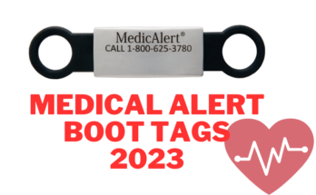 Medical Alert Boot Tag