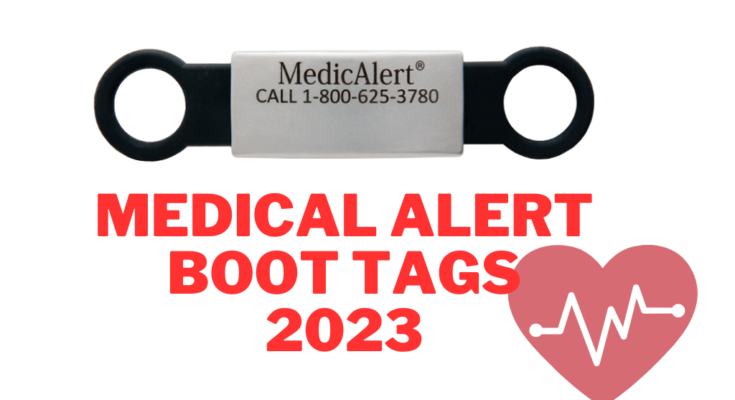 Medical Alert Boot Tag